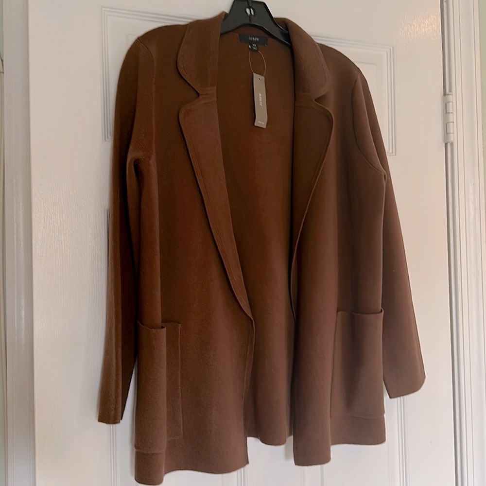 NWT JCrew sweater jacket